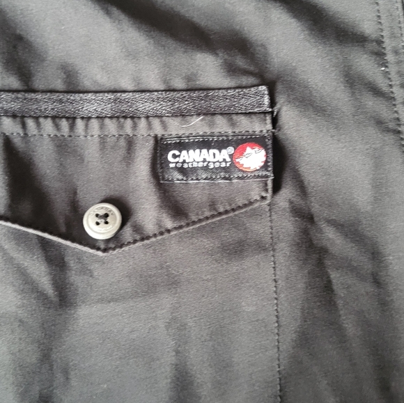 Canada Weathergear Black Button-Up Shirt, Size XL - Picture 4 of 5